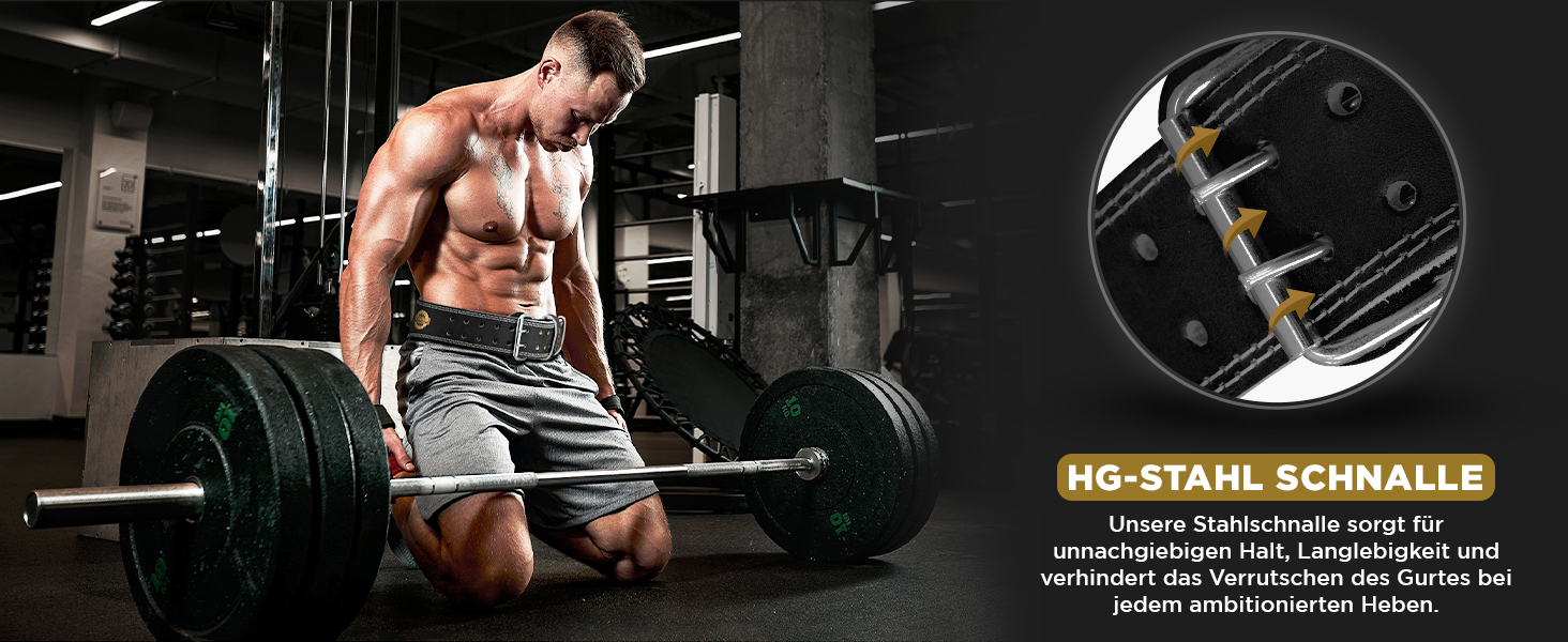 Побудований підйомник ваги RDX: шкіряний пояс для важкої атлетики та фітнесу, 4 та 6 дюймів, 10 регульованих отворів, міцний, для чоловіків та жінок