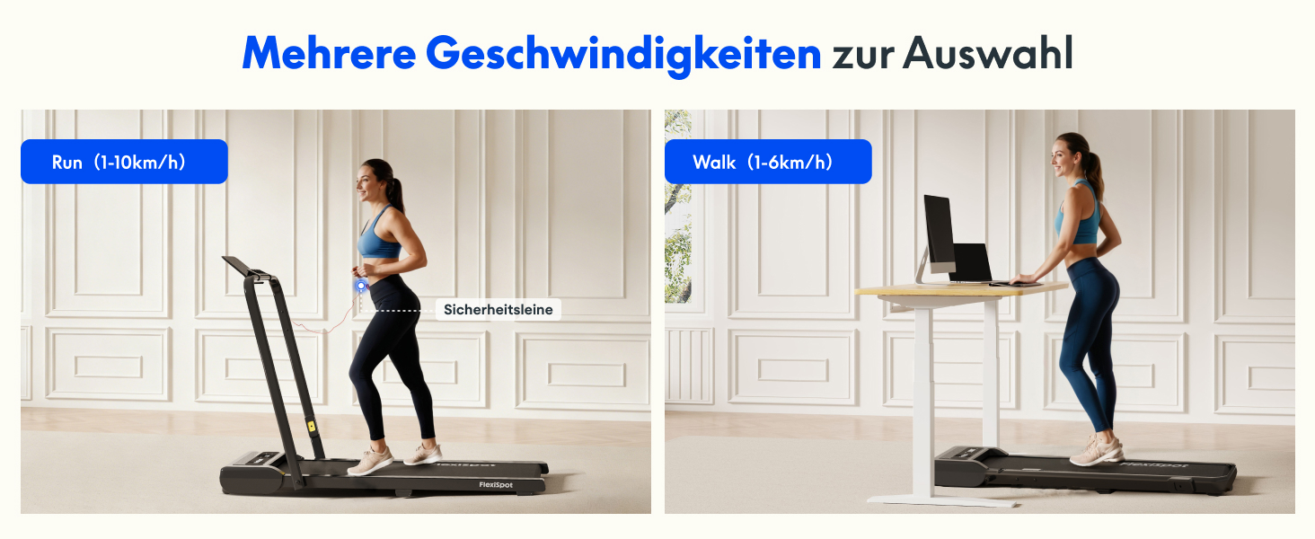 Бігова доріжка FlexiSpot Walking Pad DynamicX PLUS для дому та офісу, чорна. Складана, з пультом, LED дисплеєм, 4-в-1