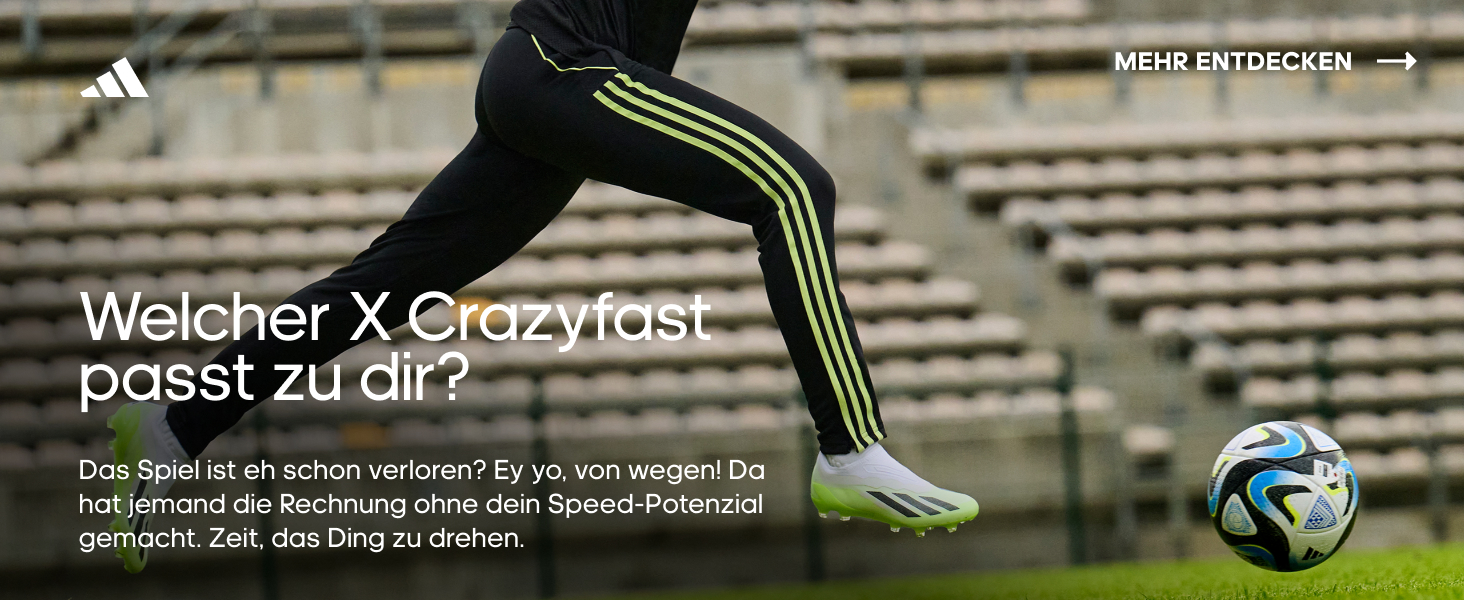 Кросівки футбольні adidas X Crazyfast 3 FG для штучного покриття, 42 EU, Solar Yellow/Core Black/Cloud White