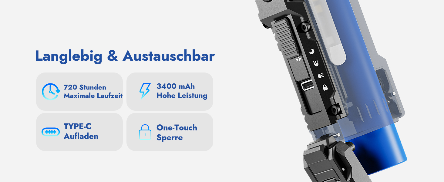 WUBEN X4 Mini LED ліхтарик з RGB підсвічуванням, 1500 люменів, IP68, тактичний, для кемпінгу та надзвичайних ситуацій, чорний