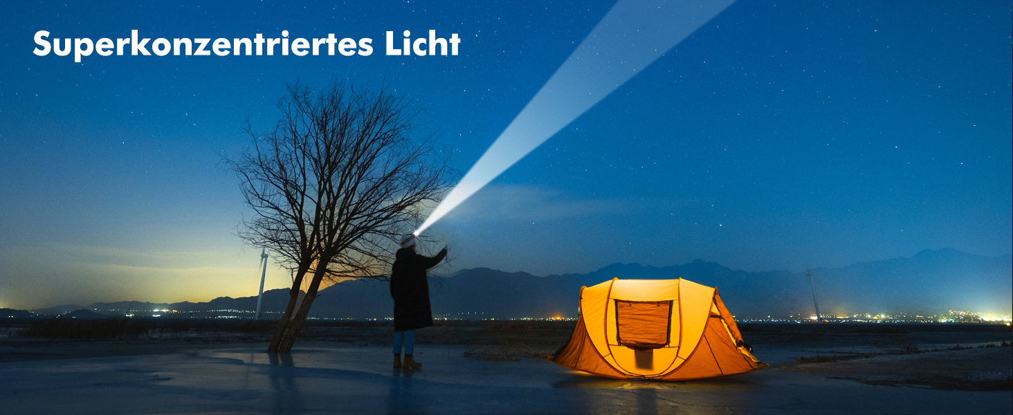 LED налобний ліхтар з акумулятором, [надзвичайно яскравий] з датчиком та червоним світлом, 6 режимів освітлення & IPX4 водонепроникність, 2000mAh, тривалий час роботи, для кемпінгу, риболовлі, походів, нічного бігу