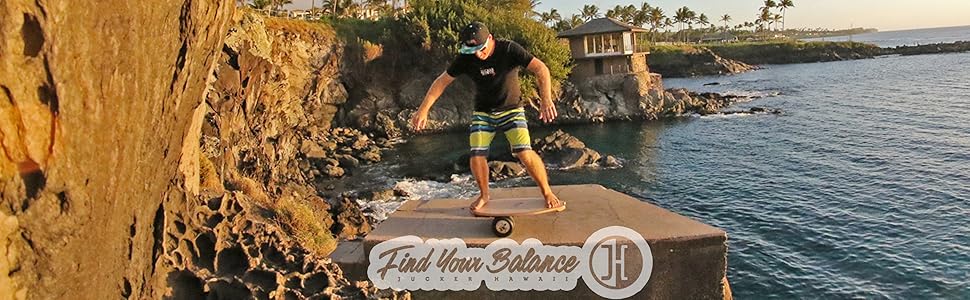 Балансувальна напівкуля JUCKER HAWAII Ocean Rocker з корку, Ø 30 см, висота 10 см, універсальна для баланс-бордів, 360° рух, тренування всього тіла, відчуття серфінгу