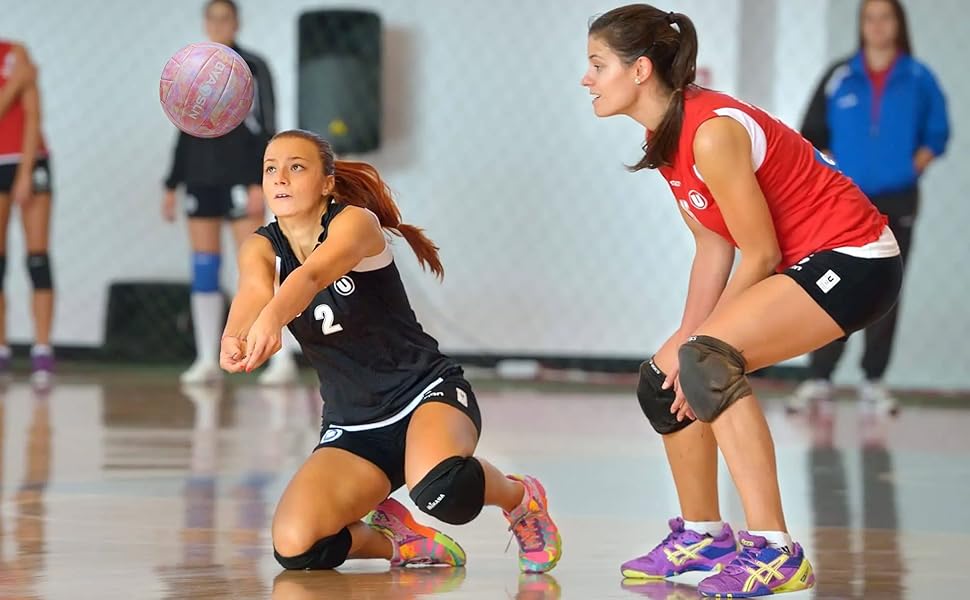 Волейбольний м'яч BYAOSUN для пляжу та залу, розмір 5, рожевий