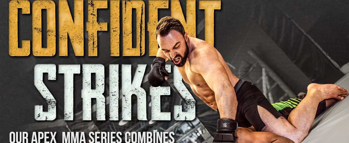 Рукавички для боксу та єдиноборств EVO Fitness M (шкіра) - MMA, Karate, Taekwondo, Muay Thai, Sparring, Kickboxing