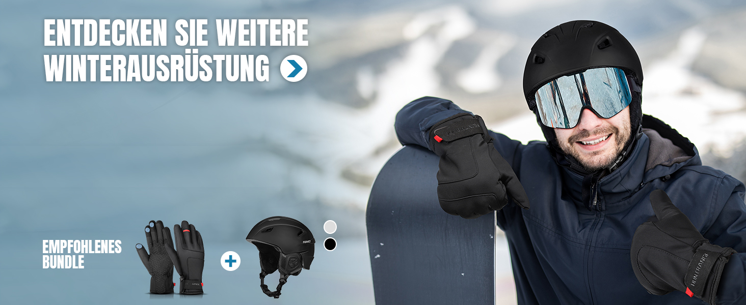 Шолом для лиж та сноуборду, чорний, регульований, з 12 вентиляційними отворами, знімний підкладковий шар та навушники, розмір M (55-58 см)