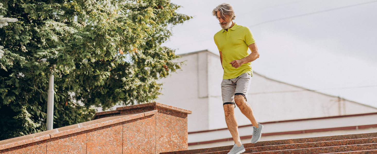 Чоловічі кросівки для бігу та фітнесу сірого кольору, розмір 40 EU