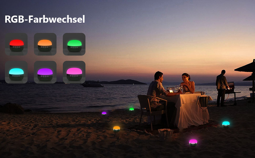 LED кемпінговий ліхтар на акумуляторі 8400mAh, RGB, 5 режимів, регулювання яскравості, вологостійкий, з магнітом, для туризму, надзвичайних ситуацій