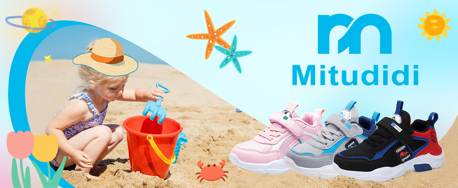 Дитячі кросівки для дівчаток та хлопчиків. Легкі, дихаючі, спортивні кросівки для занять спортом, фітнесу, бігу та ходьби. Унісекс, розмір 36 EU, блакитні.