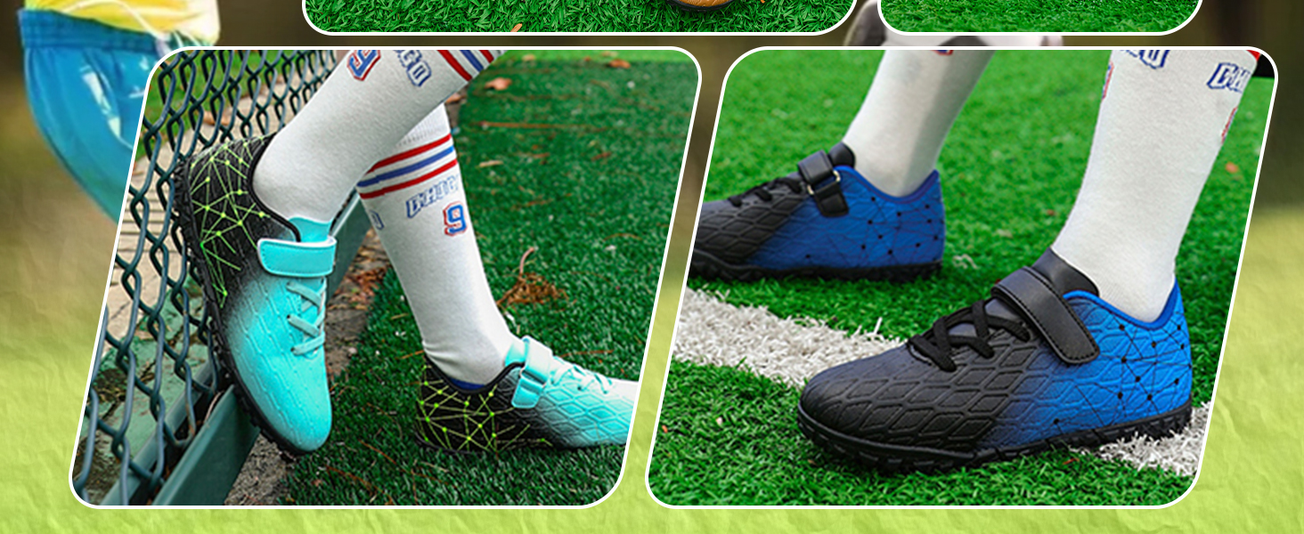 Дитячі футбольні бутси Kinder для залу та вулиці. Чорно-сині, розмір 35 EU