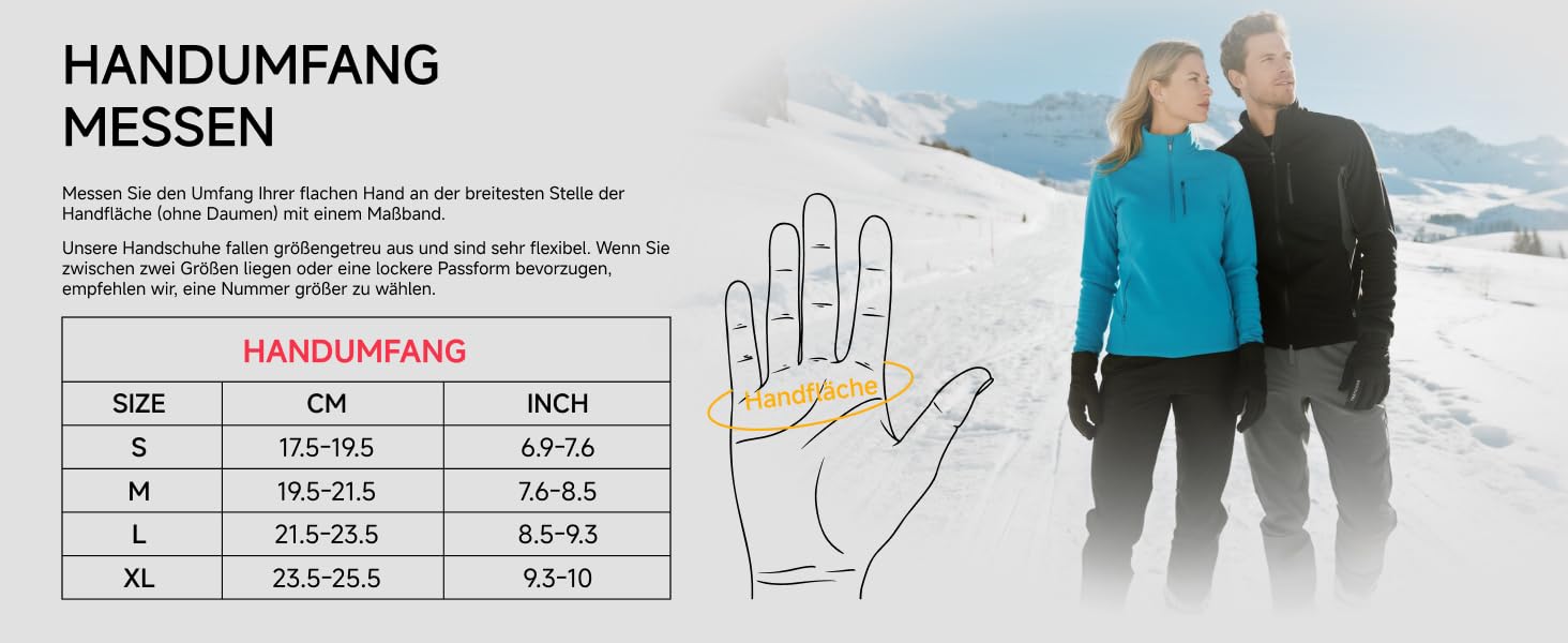 Терморукавички Trendoux для чоловіків та жінок, теплі велорукавички з флісовою підкладкою, сенсорні, водонепроникні, вітрозахисні, з антиковзанням, для бігу, їзди на велосипеді, водіння, чорні, XL