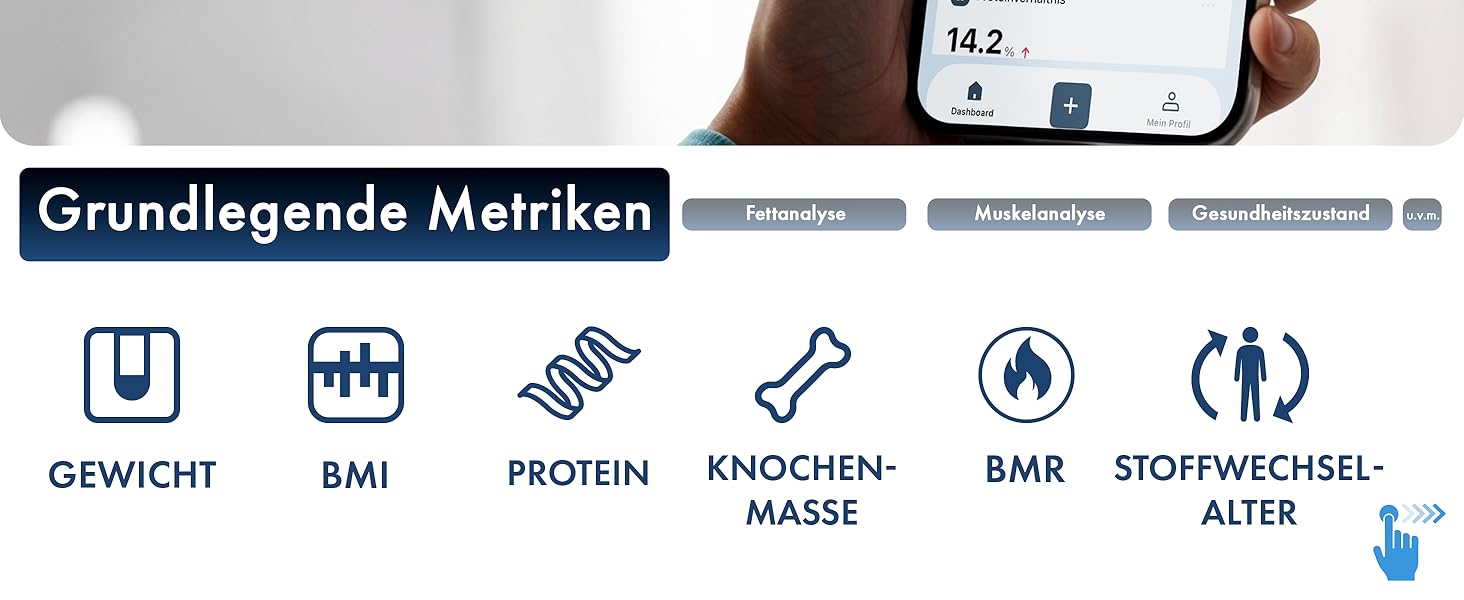 Інтелектуальна вага з аналізом складу тіла - WiFi та Bluetooth, TFT LCD дисплей, вимірювання жиру, м'язової маси, крокомір, акумулятор 800 mAh, сенсори для аналізу тіла