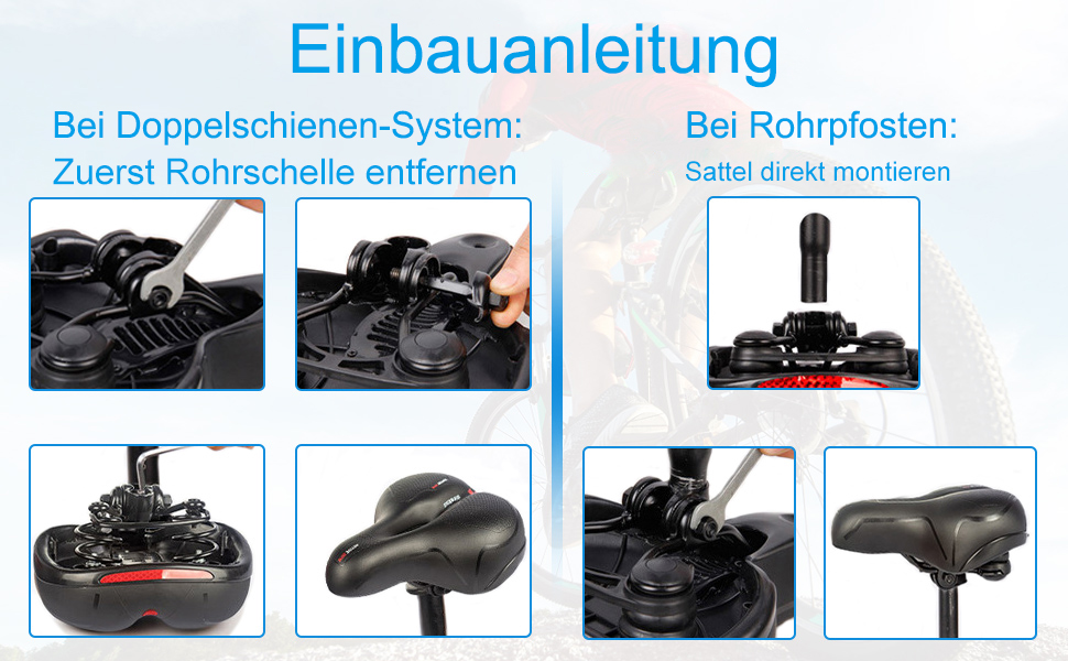 Велосипедний сідло Rarapop з Memory Foam: комфортне для MTB, шосе та міських велосипедів