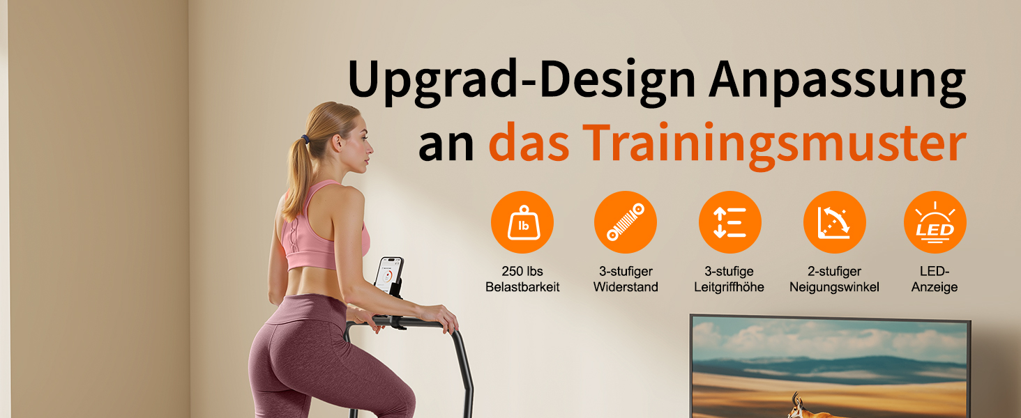 Сходи-степер MOMODA для дому: кардіотренування, складаний, сірий