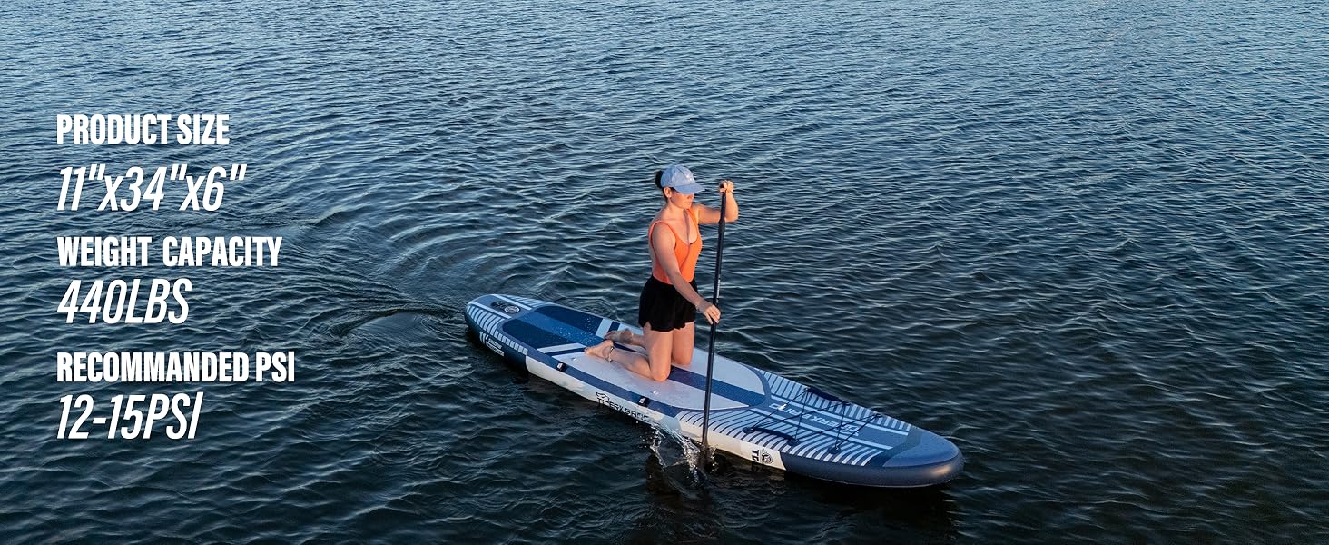 SUP-дошка TIGERXBANG надувна, 335x86x15 см, рожева Shadow, з аксесуарами, для дорослих