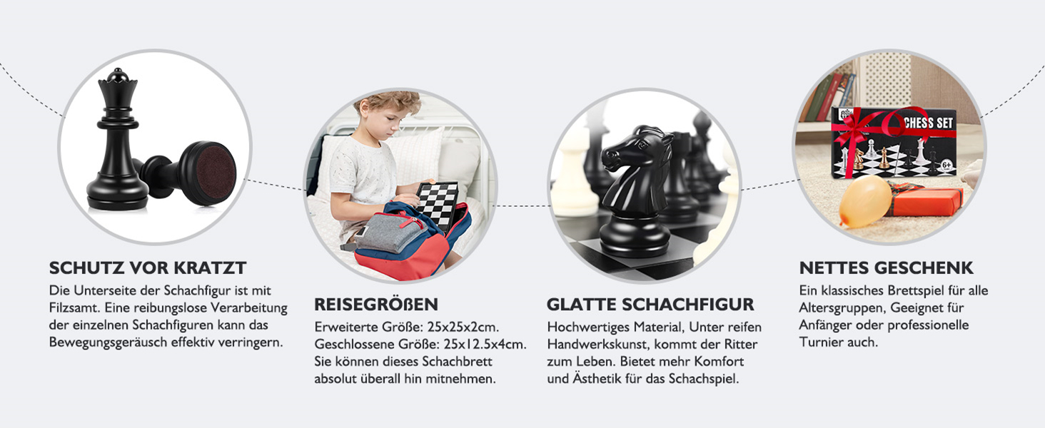 Шахи магнітні складані Peradix для дітей від 6 років (25*25 см)