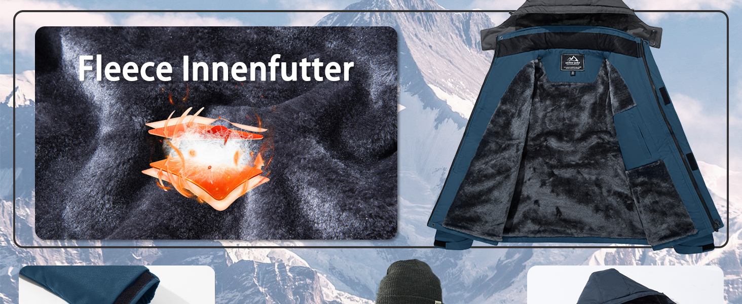 Чоловіча зимова куртка KEFITEVD: водонепроникна, дихаюча, з капюшоном, для сноуборду та активного відпочинку (XL, сіро-жовтий)