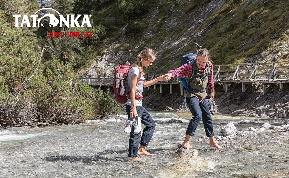 Рюкзак для походів Tatonka Hike Pack 27, 27 л, легкий, з вентиляцією спини та дощовиком