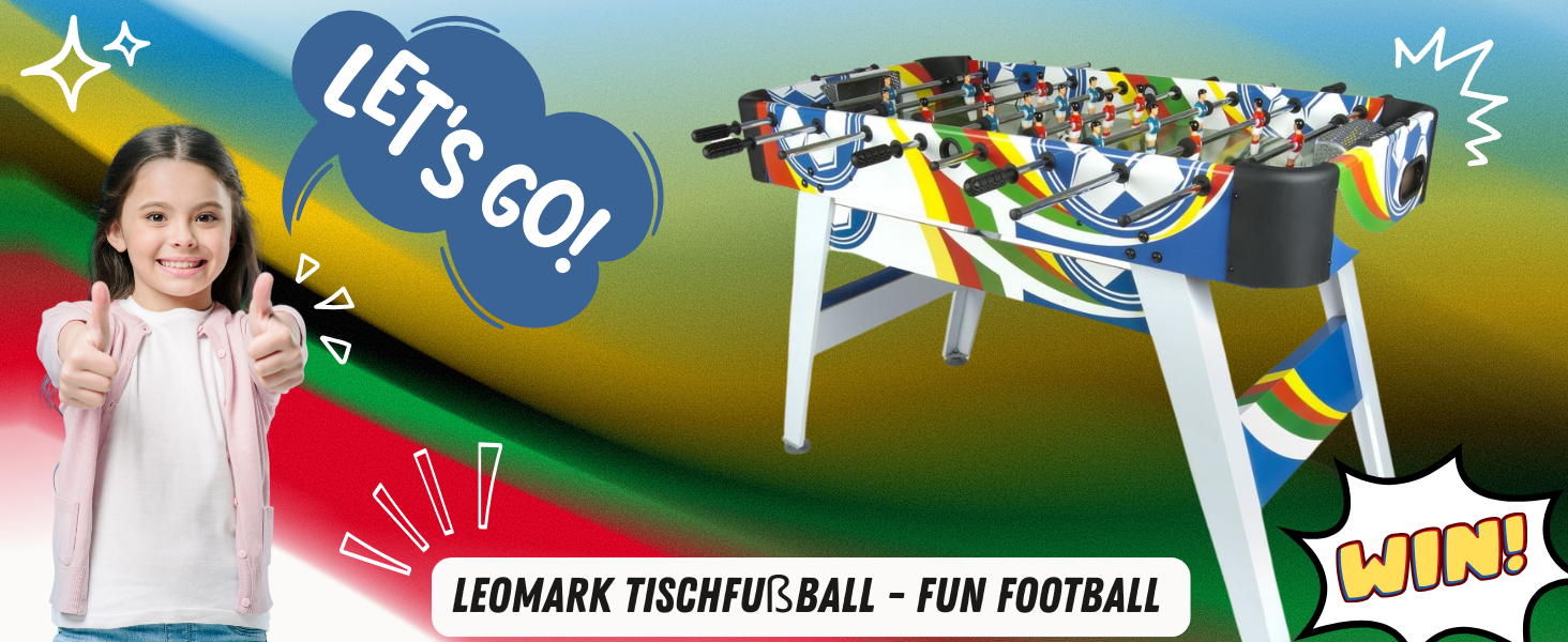 Leomark Multigame Ігровий стіл 4в1: Футбол, Білліард, Хокей, Теніс з аксесуарами для багатокористувацької гри