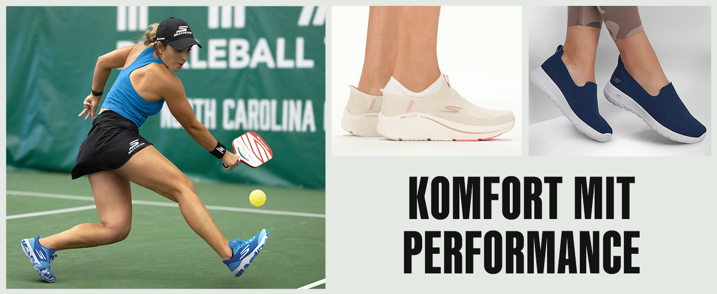 Жіноче golf-взуття Skechers Flight без шипів, 40 EU, білий/сріблястий