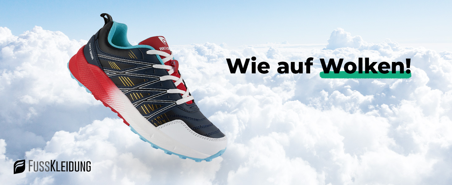 Черевики для трекінгу та трейлраннінгу для жінок та чоловіків. Чорні та червоні, розмір 41 EU. Дихаючі туристичні черевики.