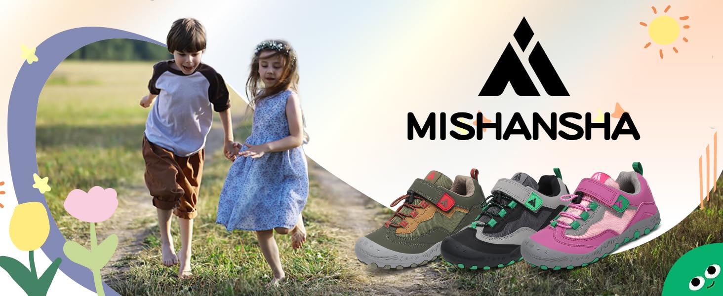 Дитячі трекінгові кросівки Mishansha для активного відпочинку, спорту та прогулянок. Зелені кросівки для дівчаток, розмір 29 EU, фіолетовий колір. Легкі та зручні кросівки для туризму та повсякденного носіння.