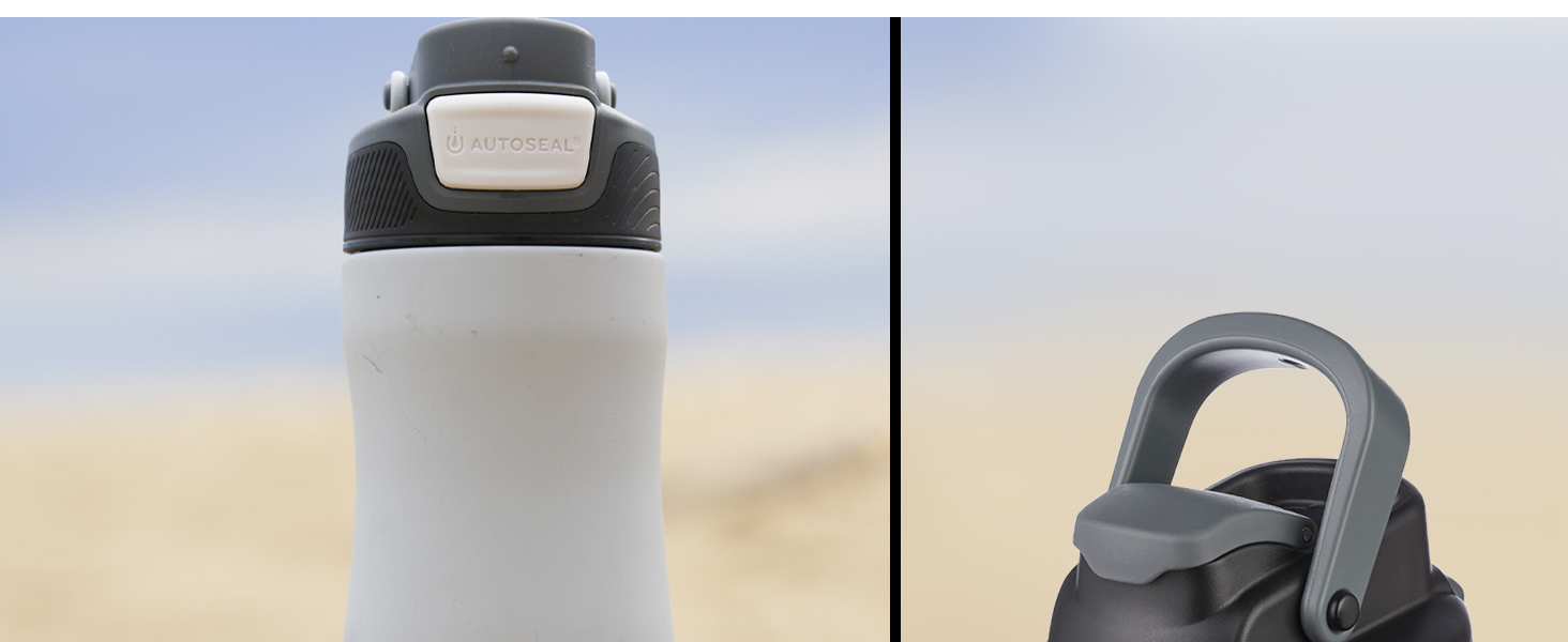 Термос-бутилка Contigo Autoseal Chill Matte Black, 720 мл, нержавіюча сталь, ізоляція до 28 годин, герметична, BPA-free