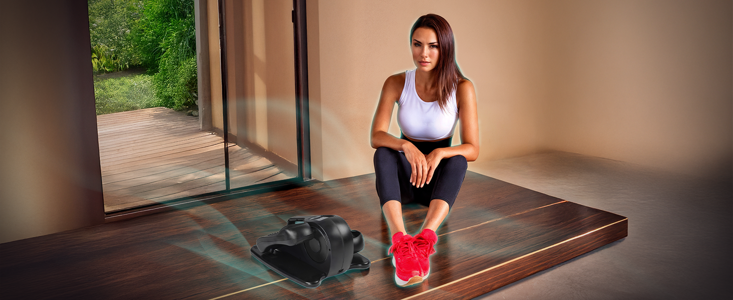 KEIZAN X3 - портативний тренажер для дому та реабілітації: Crosstrainer, Stepper, Pedal Trainer