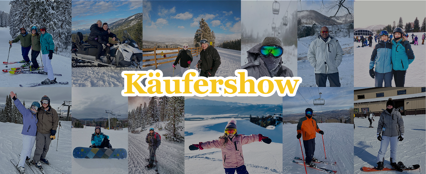 Жіночі гірськолижні штани GEMYSE, чорні, XL - водонепроникні, вітронепроникні, з регульованими лямками