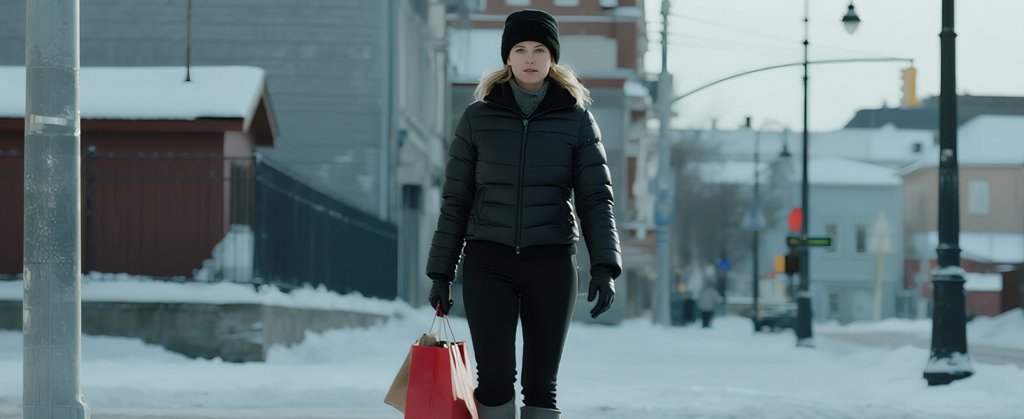 Терморукавички Trendoux для чоловіків та жінок: теплі, водонепроникні, вітронепроникні рукавички для велосипеда, катання на лижах, бігу з підтримкою сенсорного екрану та м'яким флісовим підкладкою, чорні