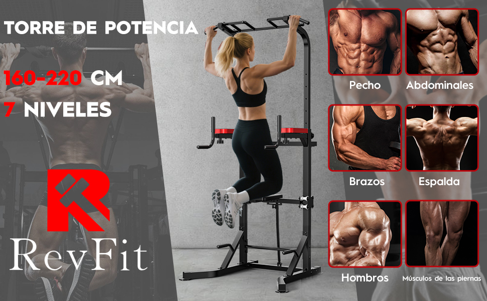 Багатофункціональна силовая станція для дому Power Tower з турніком, регульованою висотою та підтримкою спини (160–220 см), з гідравлікою. Підходить для дорослих та підлітків.