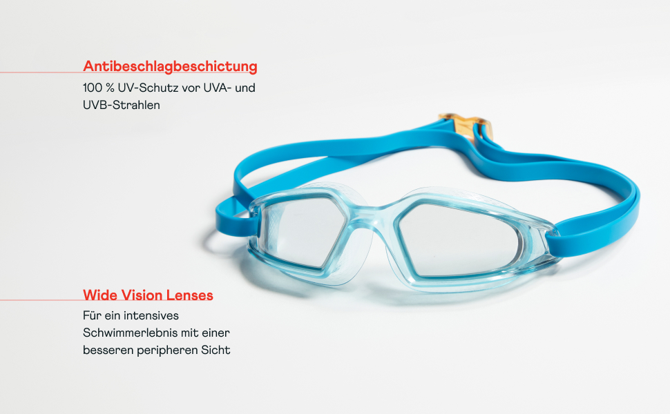 Окуляри для плавання Speedo Hydropulse Junior (6-14 років) Poolblue/Chilliblue