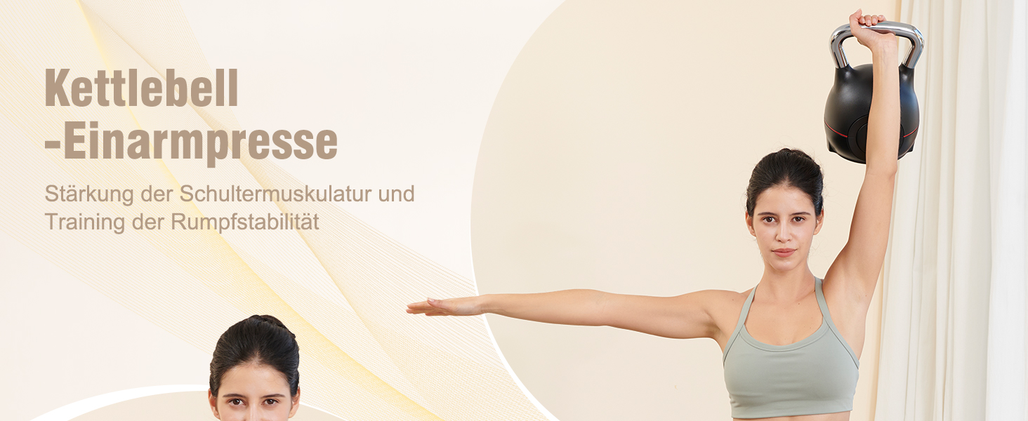 Регульований комплект гантелей-гирі HXD-ERGO 7 в 1 з алюмінієвим грифом для безпечного домашнього фітнесу, тренувань вдома, економія місця, 2-20 кг