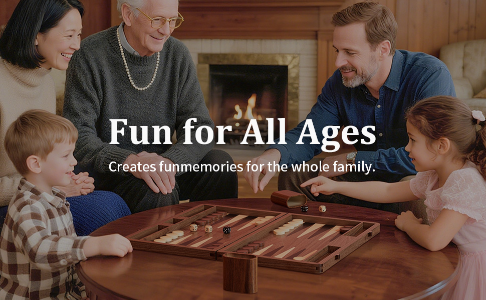 Преміум набір для гри в нарди з чорного горіха - розкішний дорожній набір (з кубиками та подвійниками)