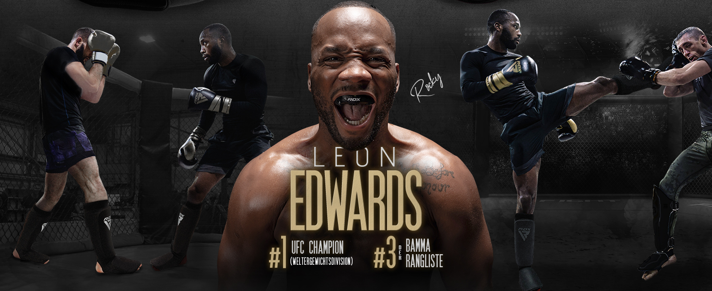 Захисники для ніг RDX для кікбоксингу, тайського боксу, ММА, муай-тай. Захист для ніг, чоловічі та жіночі, повний захист, чорний колір.