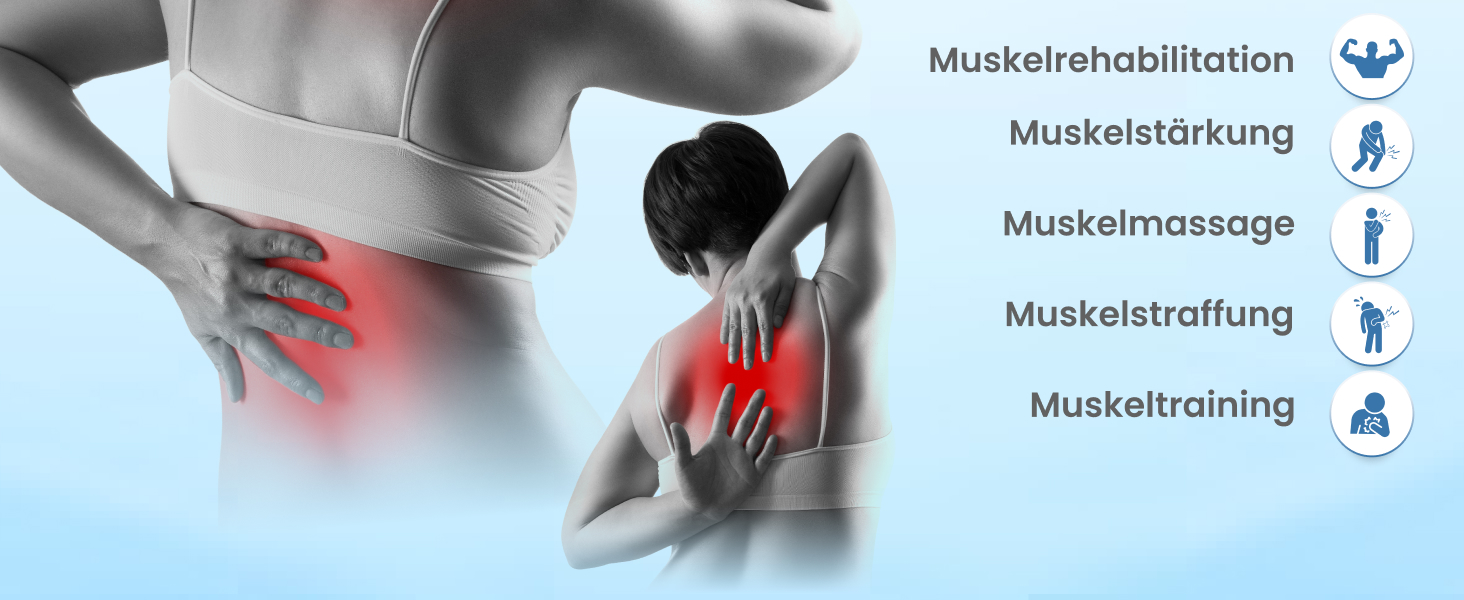 Premier Plus TENS & EMS комбінований пристрій: 8 ручних та 24 фіксовані програми для тренування м'язів, нервової та больової терапії