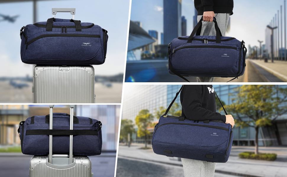 Спортивна сумка FIORETTO 35L з відділенням для взуття та мокрих речей, водонепроникна, для тренувань, спортзалу, подорожей, плавання, сауни, футболу, зелена 35л-оливковий (45л-світло-сірий)