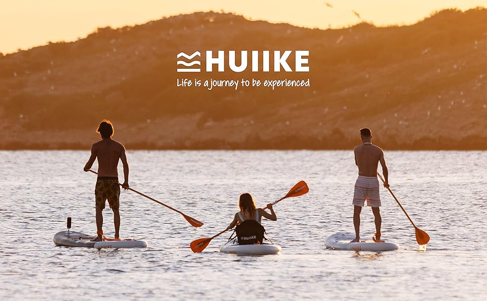 Весло HUIIKE 2-в-1 SUP, алюміній, 4 частини, регульоване