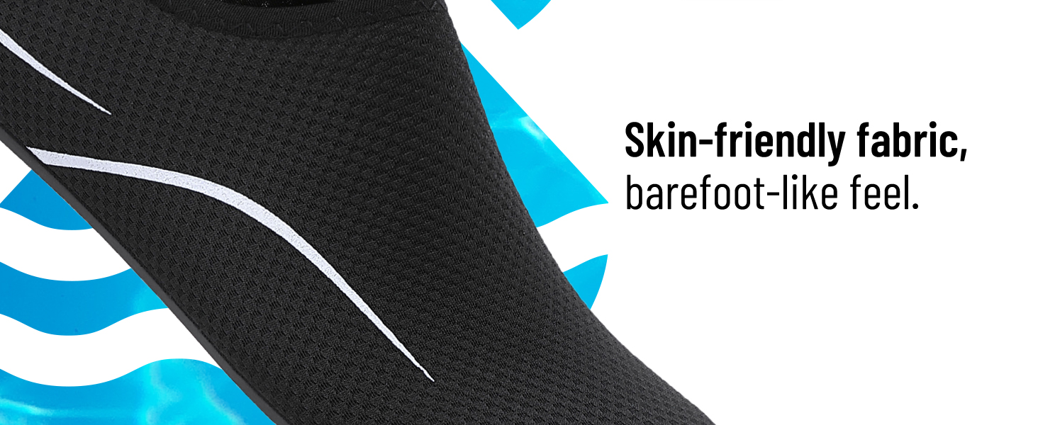 Чоботи для плавання унісекс: легкі, швидковисихаючі, для пляжу, басейну, серфінгу, йоги. Розмір 43 EU, чорний колір