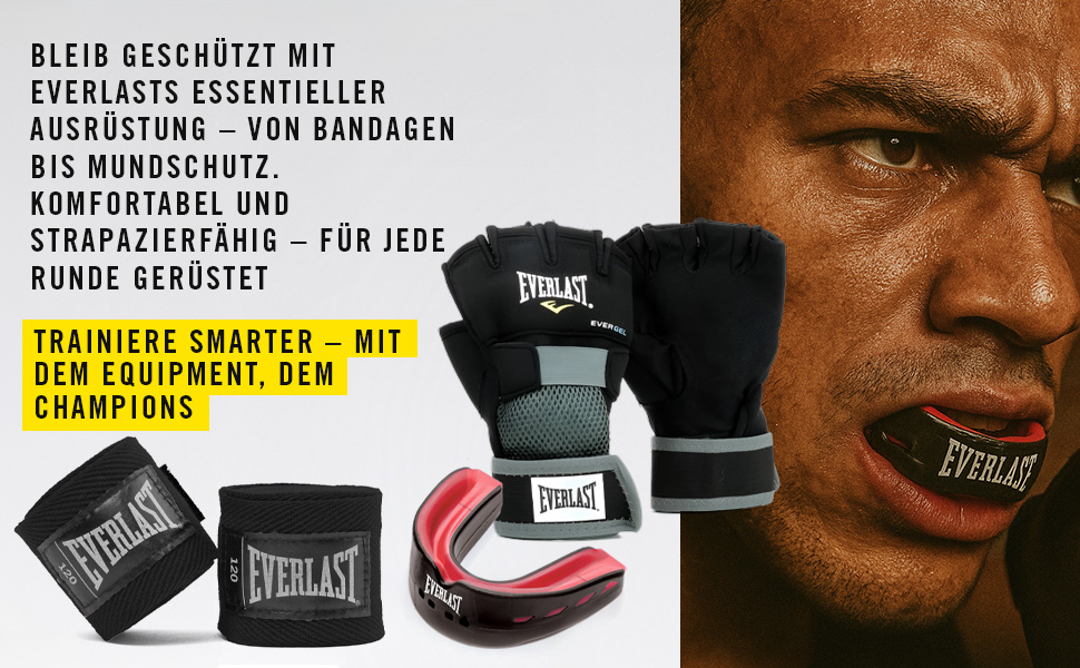 Боксерський захисний шолом Everlast Core для тренувань та спарингу, розмір L/XL