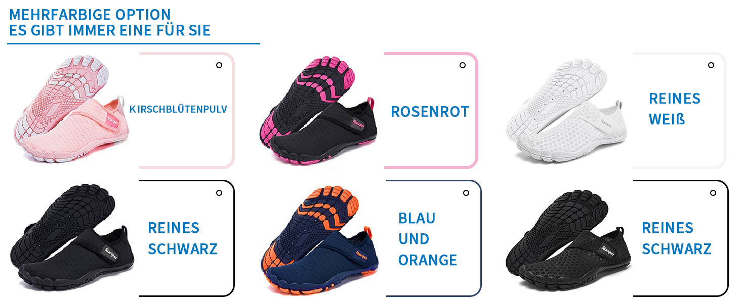 Водні черевики Raqua для чоловіків та жінок, плавання, пляж, чорний, рожевий, 36 EU