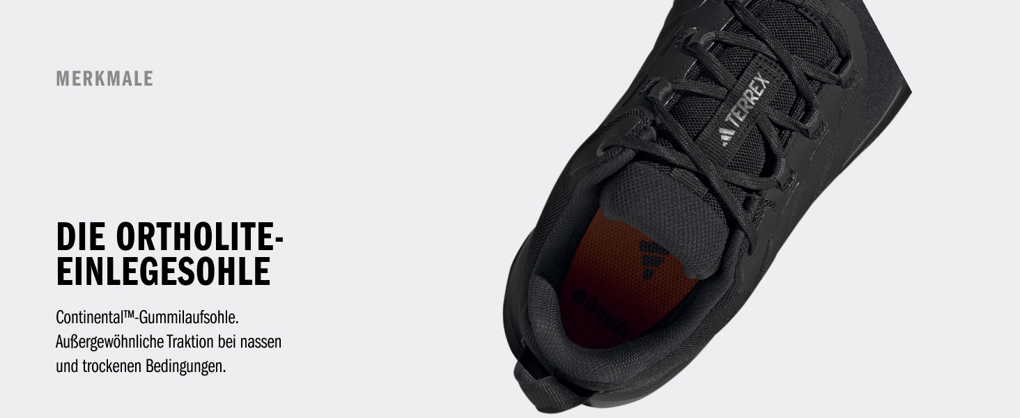 Черевики туристичні Adidas Terrex Skychaser AX5, 46 2/3 EU, чорний/чорний/карбон