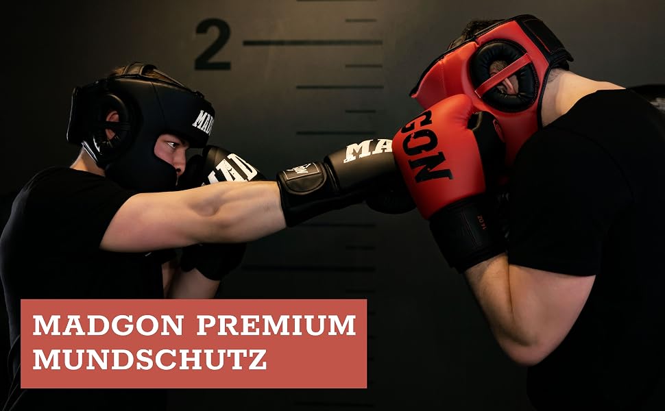 Капа для боксу MADGON Premium – захист зубів для MMA, боксу, кікбоксингу, хокею, футболу. Чорно-біла, з кейсом