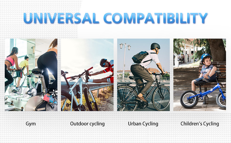 Комфортне велосипедне сідло BWBIKE з широким сидінням та пам'яті-ефектом, водонепроникний чохол з екошкіри, універсальне, срібного кольору