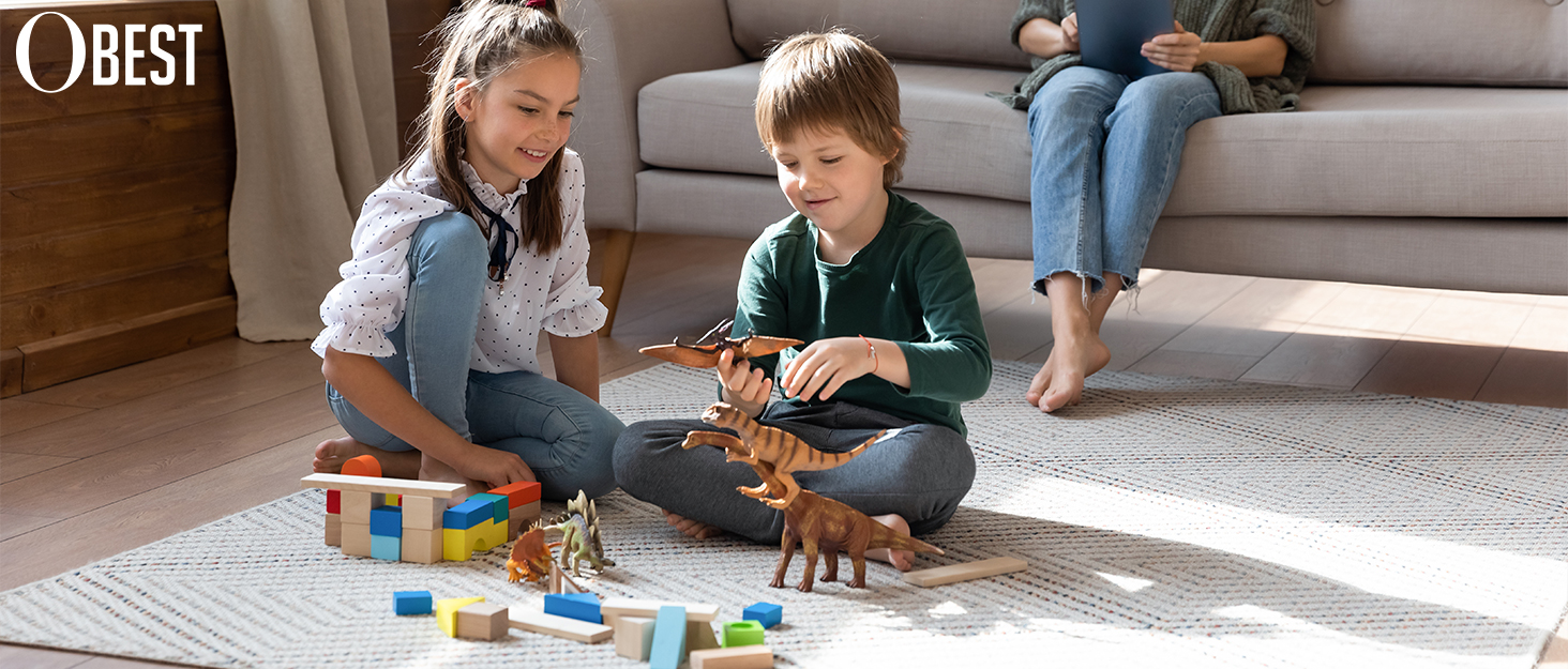 OBEST Музична бокс-машина: тренажер ритму для дітей з Bluetooth, LED підсвічуванням та боксерськими рукавичками