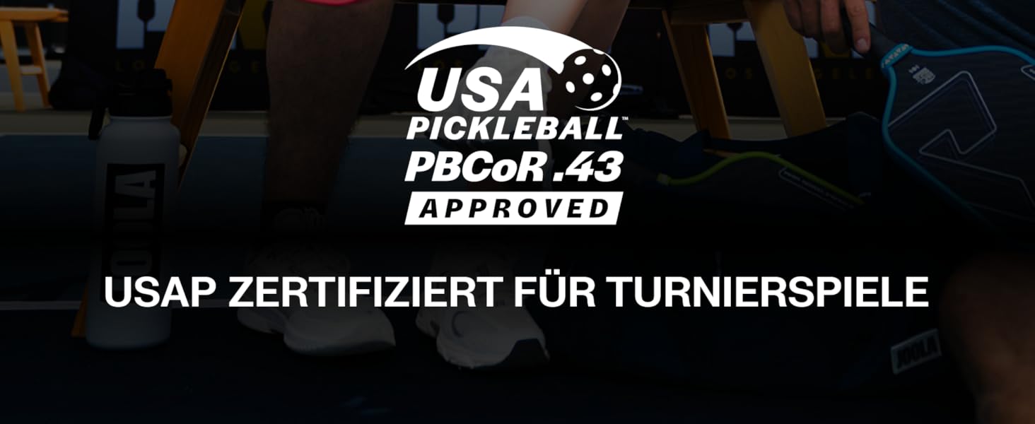 Падл для піклболу JOOLA Vision/Double Vision з фолією SK для зменшення вібрації, сертифікований USAPA Perseus Double Vision - Charge Green