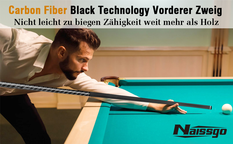 Більярдний кий з карбону, 58 дюймів, наконечник 12.5 мм, вага 20/21 унція, аксесуар для більярду C4706-200Z