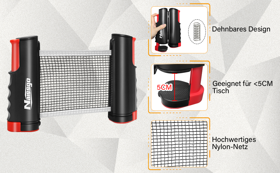 Набір для настільного тенісу Profi: 2 ракетки, сітка, 8 м'ячів, сумка. Підходить для гри в приміщенні та на вулиці. Чорний колір