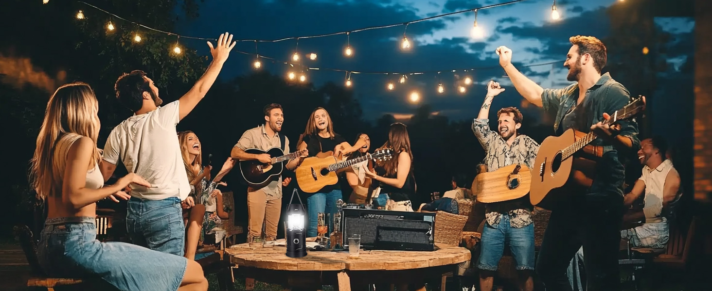 Сонячна кемпінгова лампа EXTRASTAR: LED ліхтар 5W, 2-в-1 (ліхтар + ліхтар для намету), USB/Сонячна/Акумуляторна, водонепроникна, для відпочинку на природі, риболовлі, кемпінгу та походів