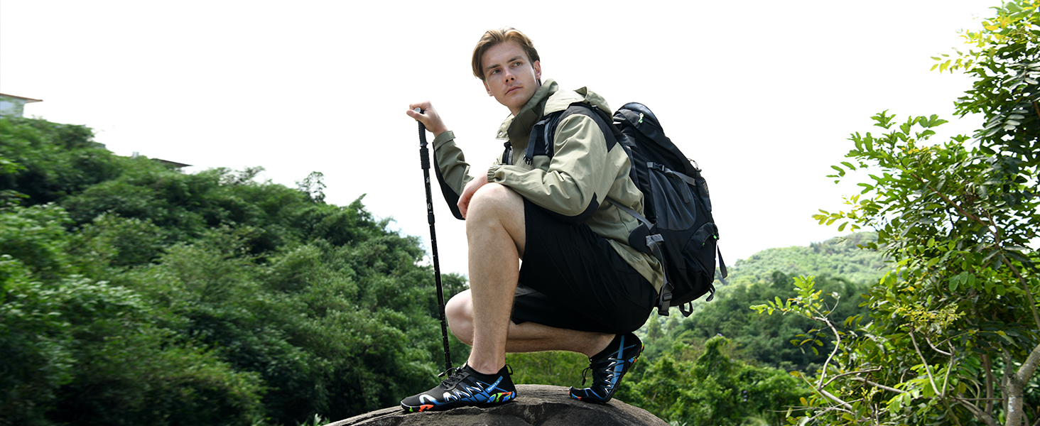 Водні шкарпетки для плавання та дайвінгу WateLves - унісекс, сірі, 46 EU