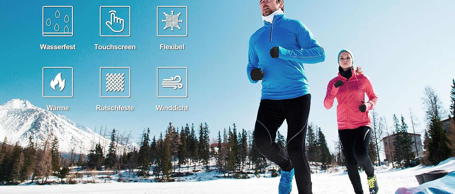 Велосипедні рукавички Lapulas з сенсорним екраном для чоловіків та жінок, чорні, XL